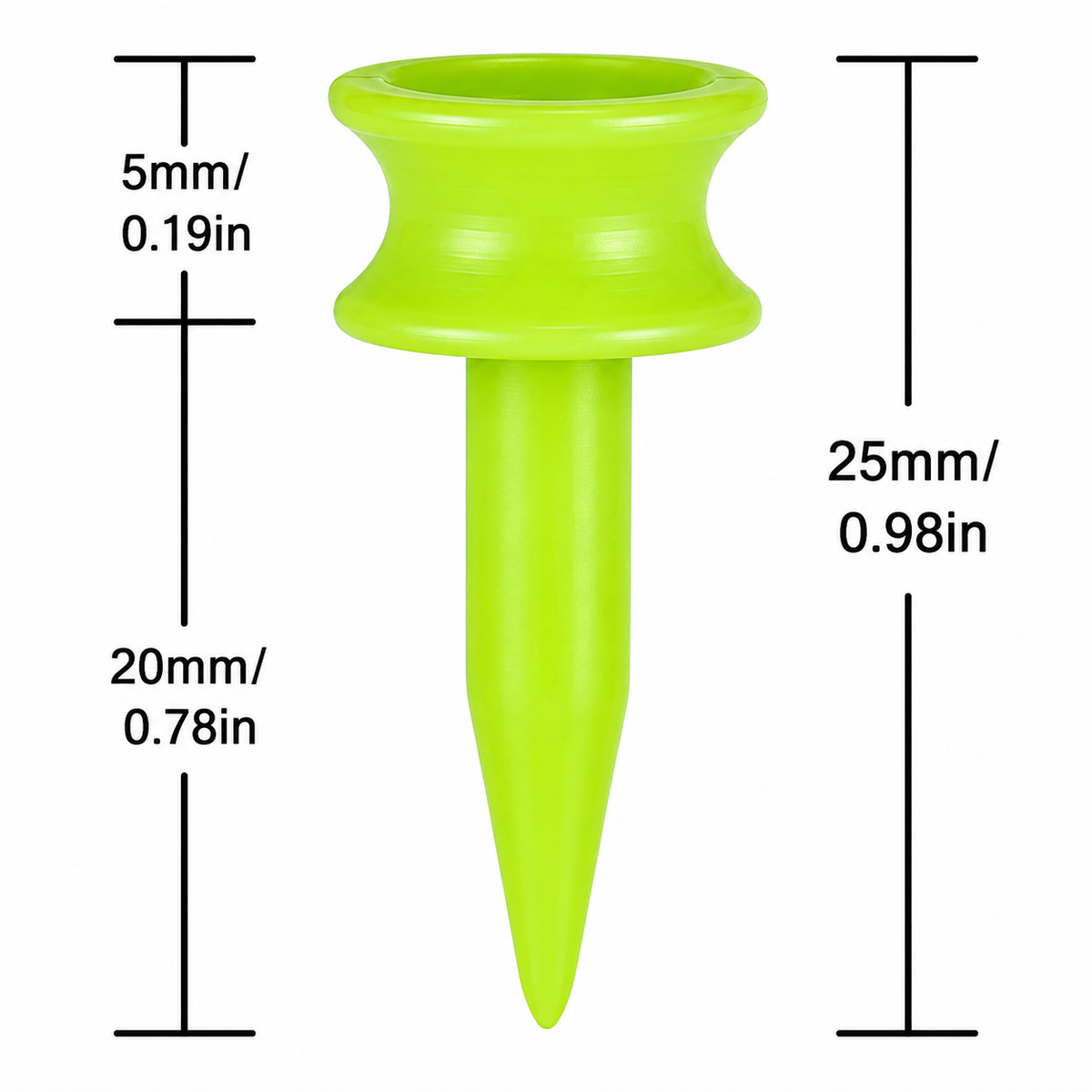 Short Golf Tees