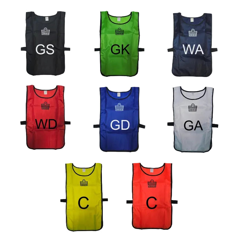 Admiral Netball Bibs (Set of 7)