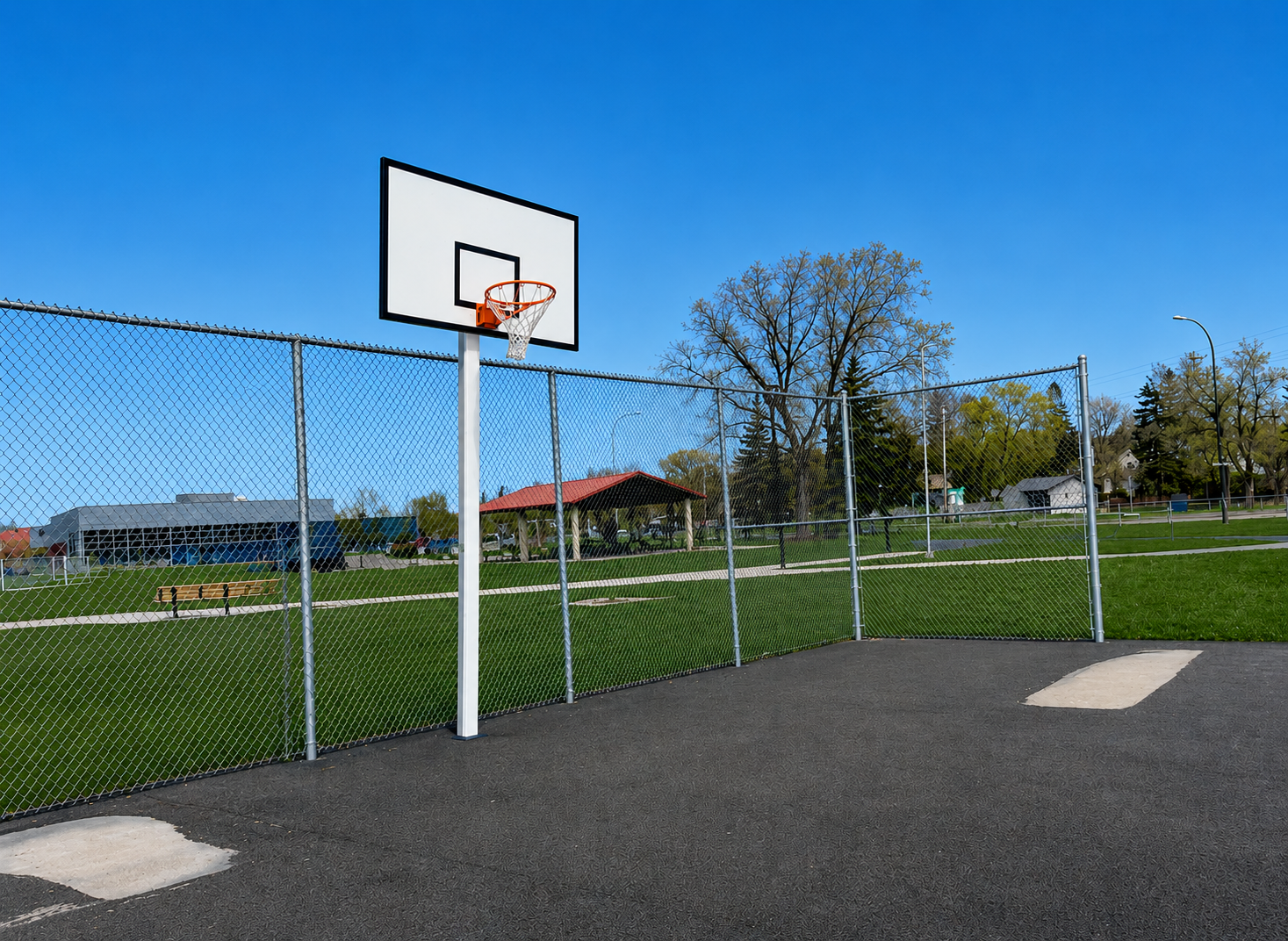 Basketball Ring & Backboard