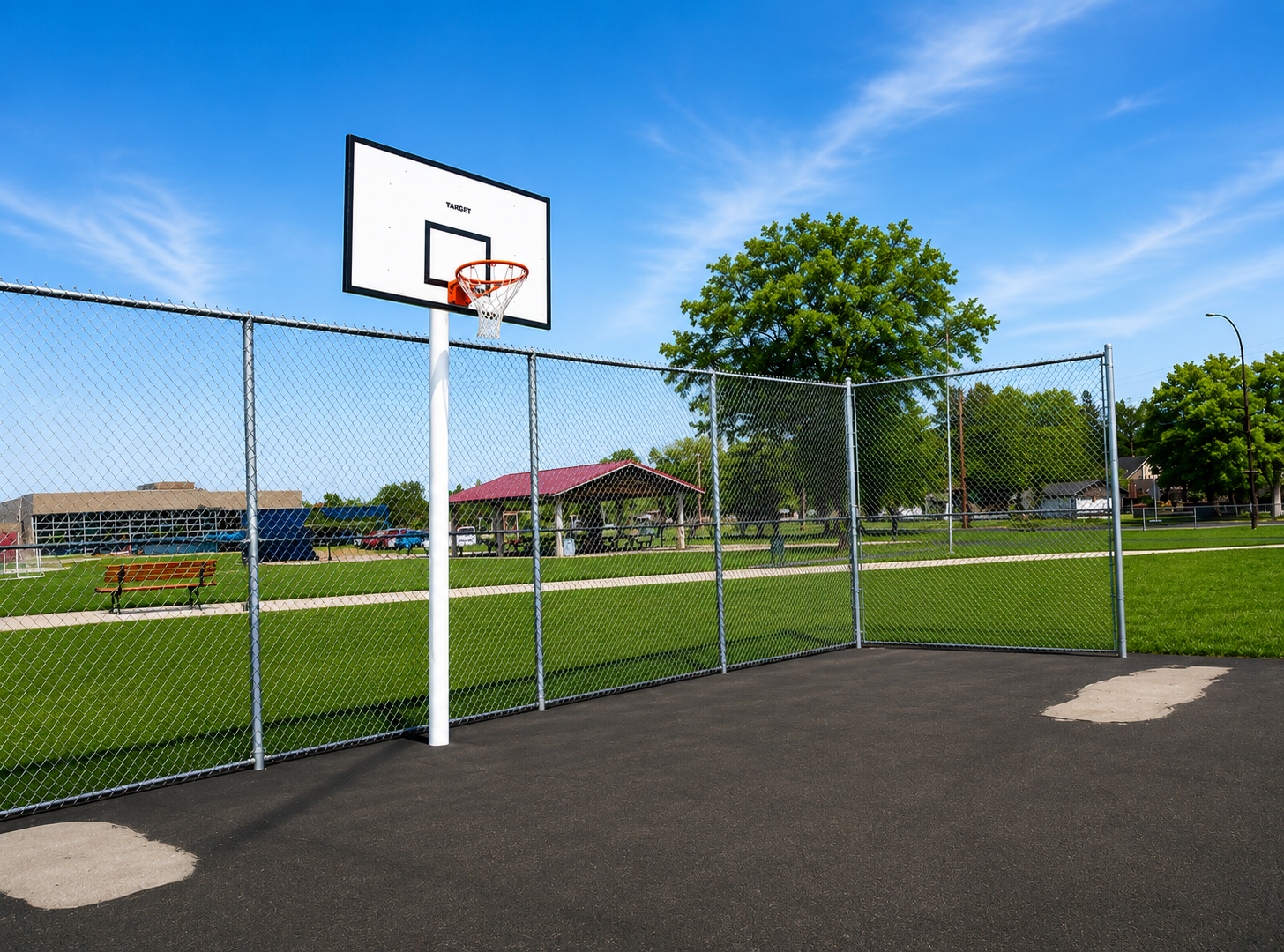Basketball Ring & Backboard