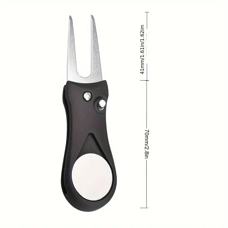Golf Divot Tool | Small Golf Divot Fork | Golf Accessories