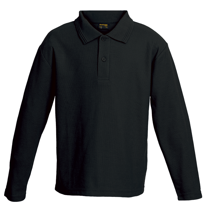 Kids Active Long Sleeve Golf Shirt