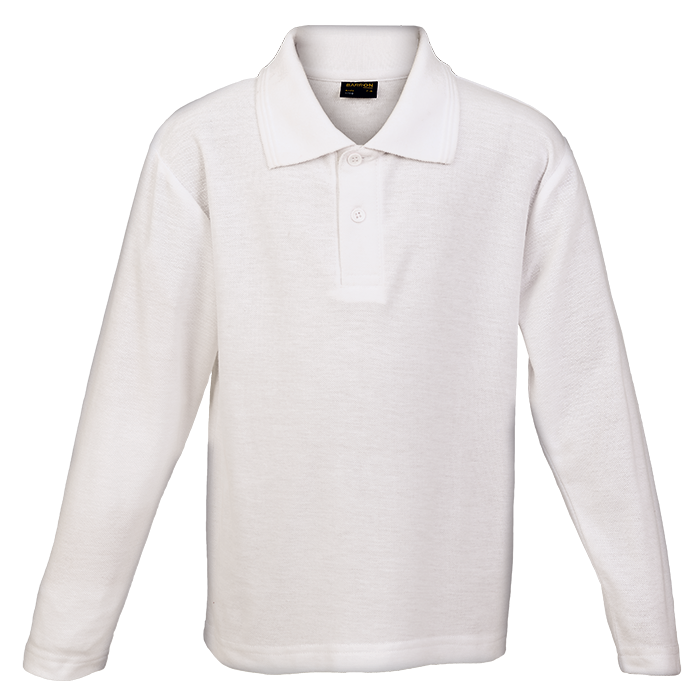 Kids Active Long Sleeve Golf Shirt