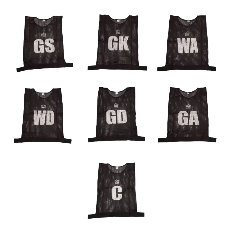 Mesh Netball Bibs (Set of 7)