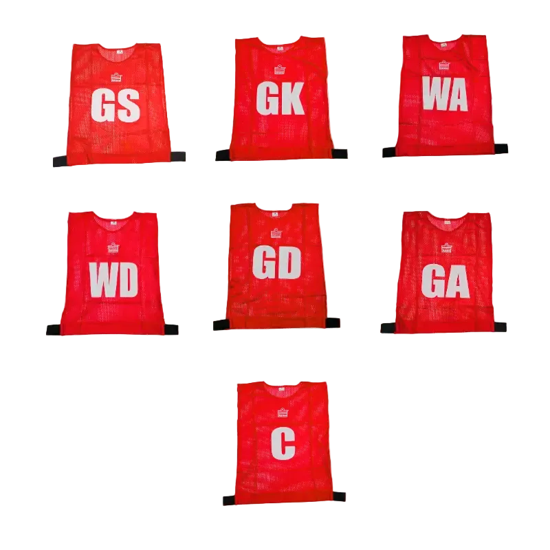 Mesh Netball Bibs (Set of 7)