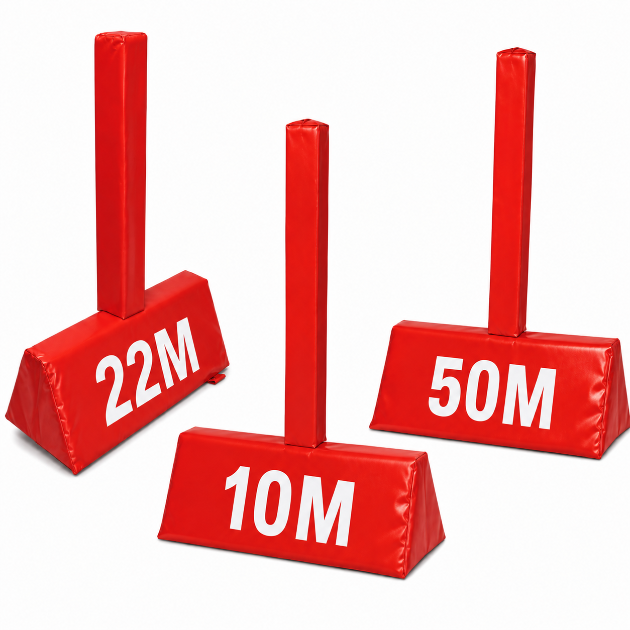 Rugby Field Marker Wedge and Flag