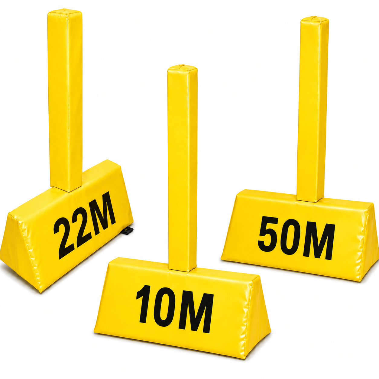 Rugby Field Marker Wedge and Flag