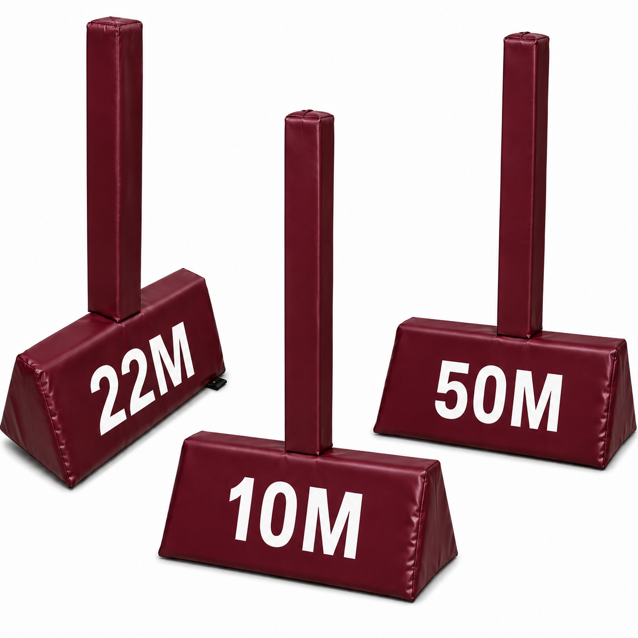 Rugby Field Marker Wedge and Flag