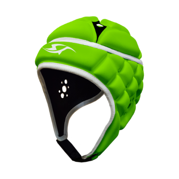 Casco Rugby Air Negro/Verde - Gilbert