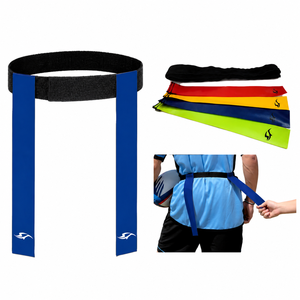 Rugby Rip Belts (Set of 10)