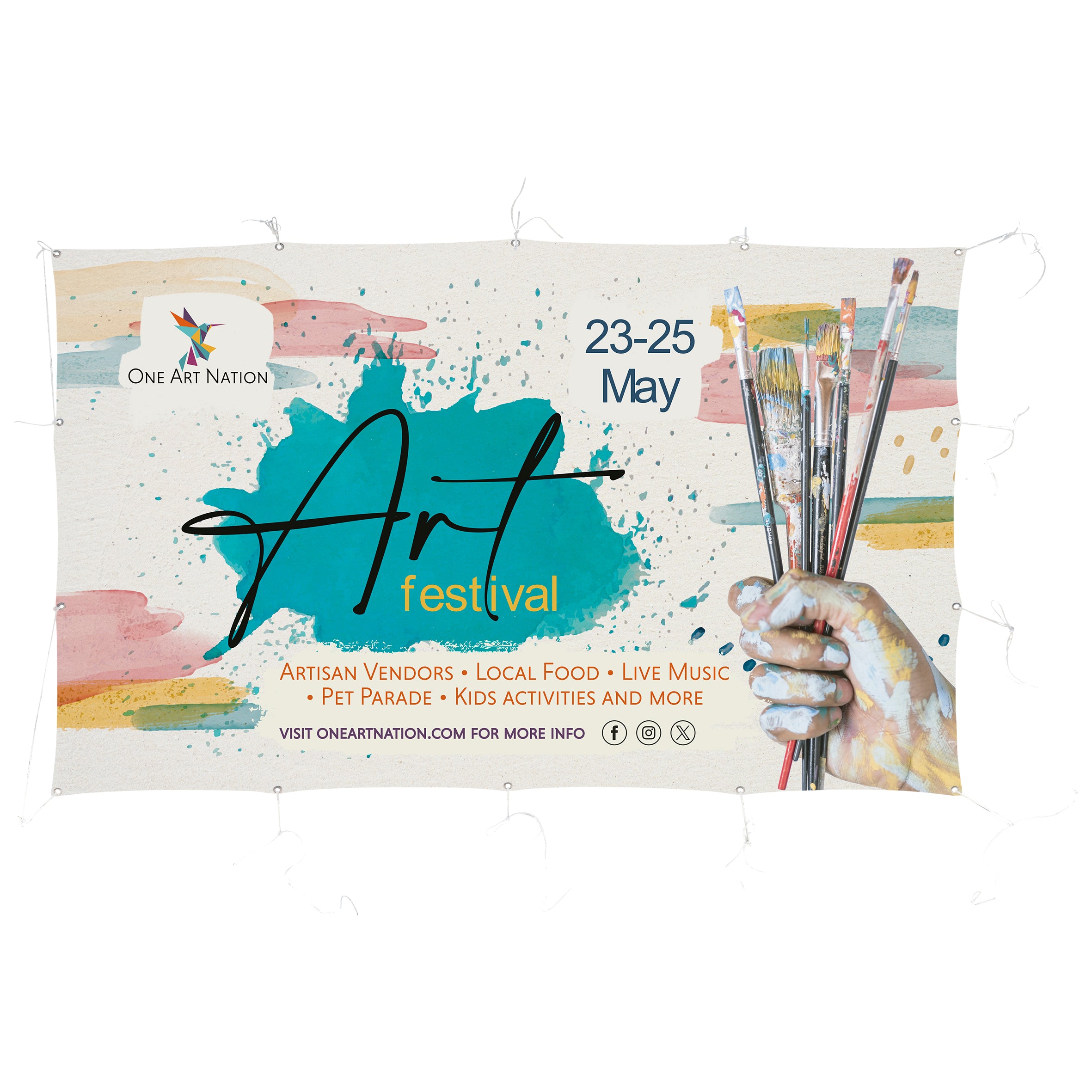 Sports Fabric Banner