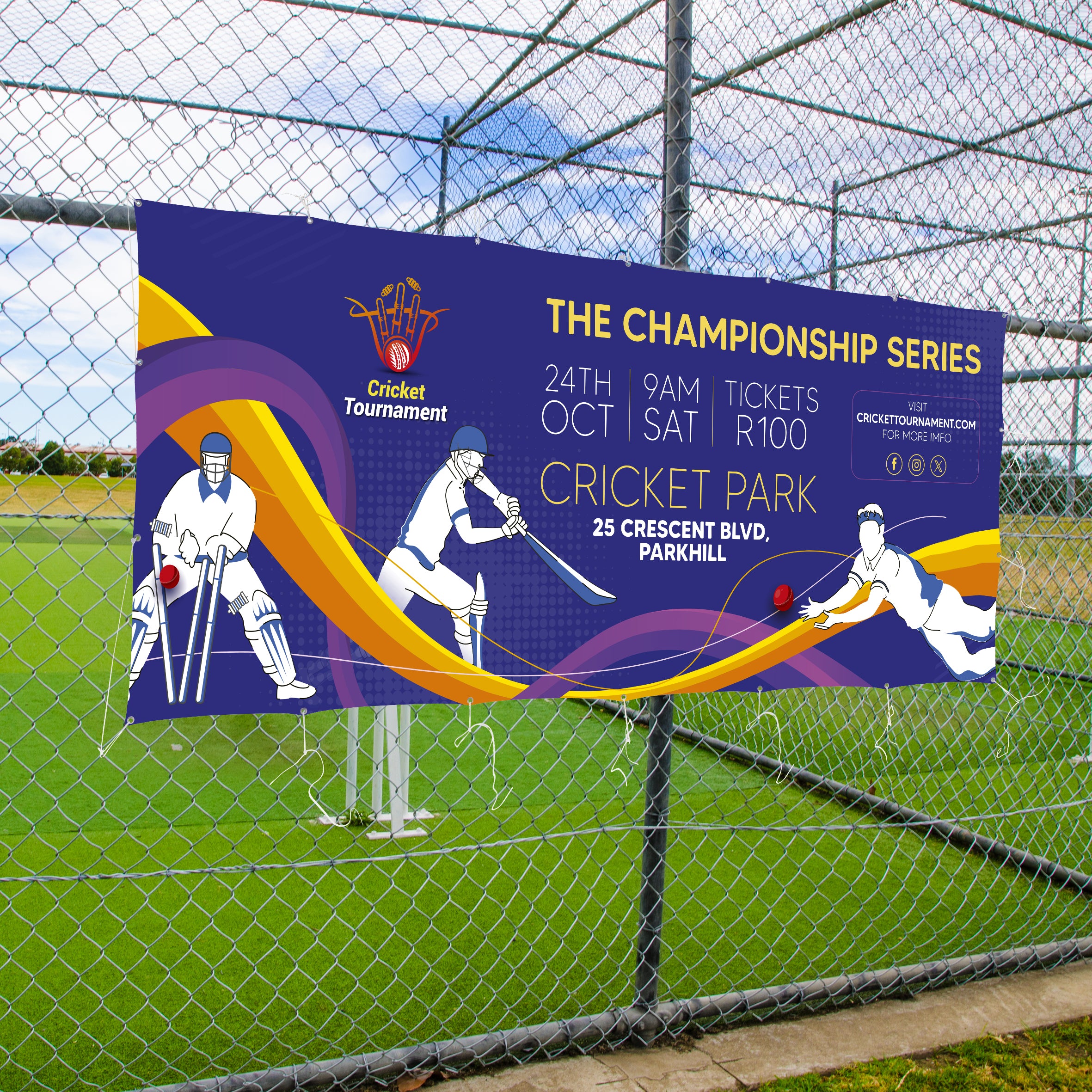 Sports Fabric Banner