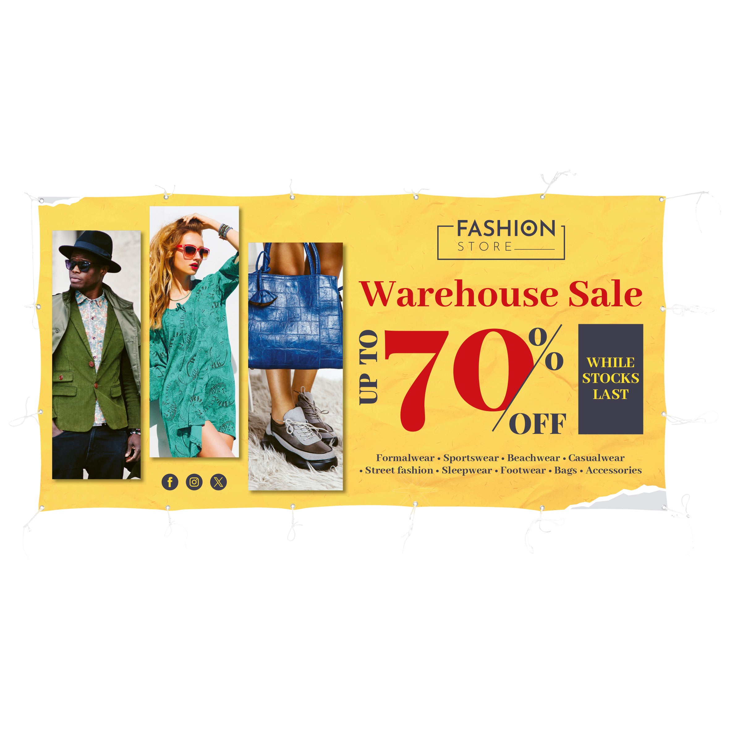 Sports Fabric Banner