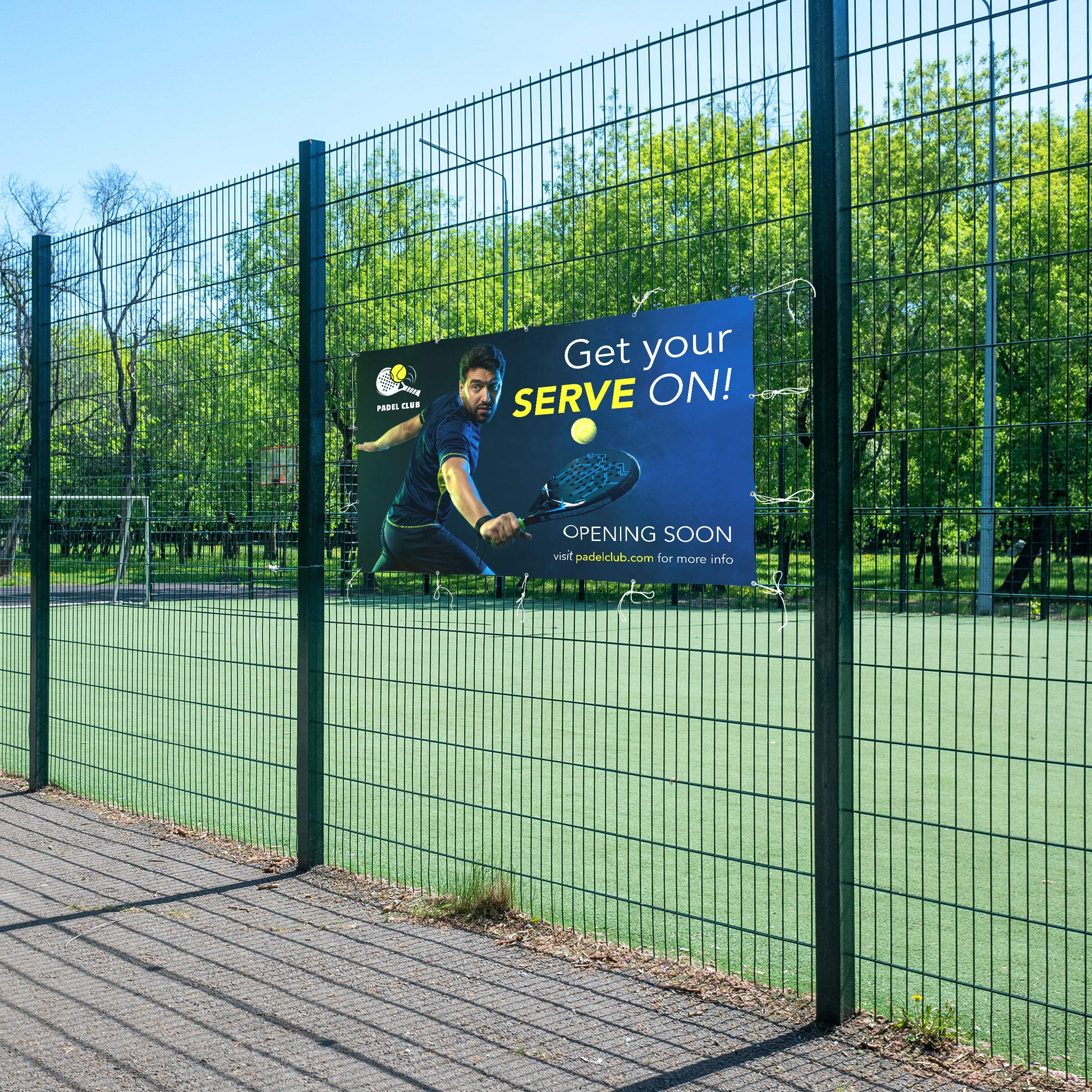 Sports Fabric Banner