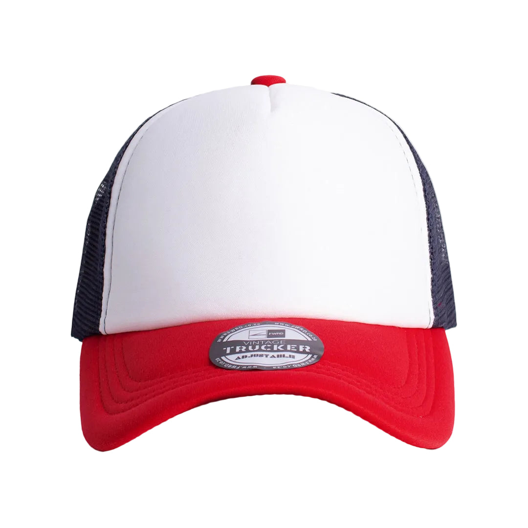 Three-Toned Trucker Cap