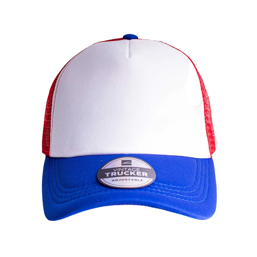 Three-Toned Trucker Cap