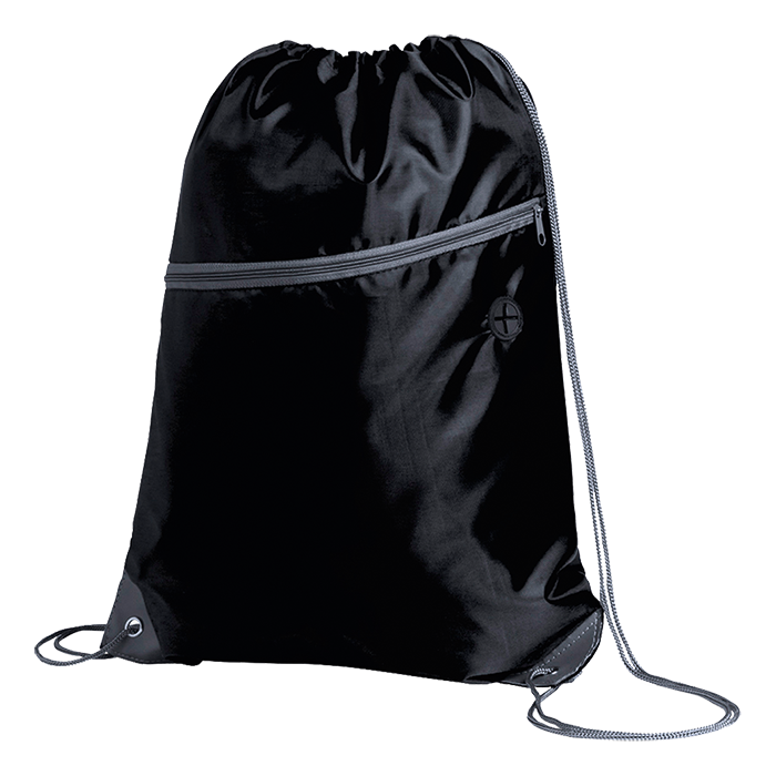 Zip Drawstring Bag